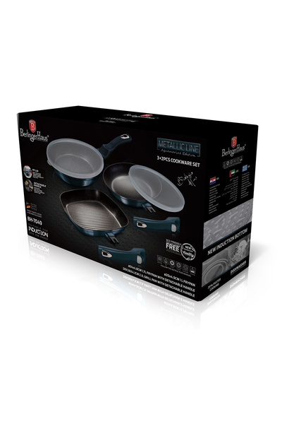 Berlinger Haus BH-7049 - set de 5 piese Linia Acvamarin