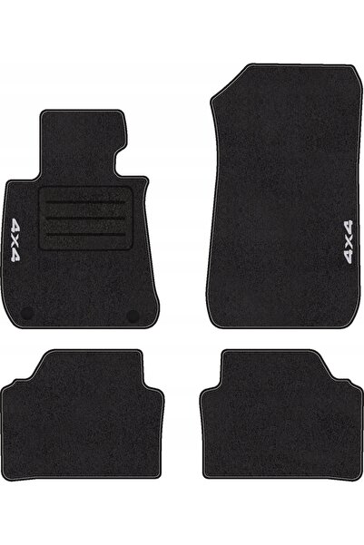 NO BRAND DYWANIKI CU HAFTEM 4X4 PENTRU BMW SERIA 3 E90 (2004 - 2013) LUX COMPLET