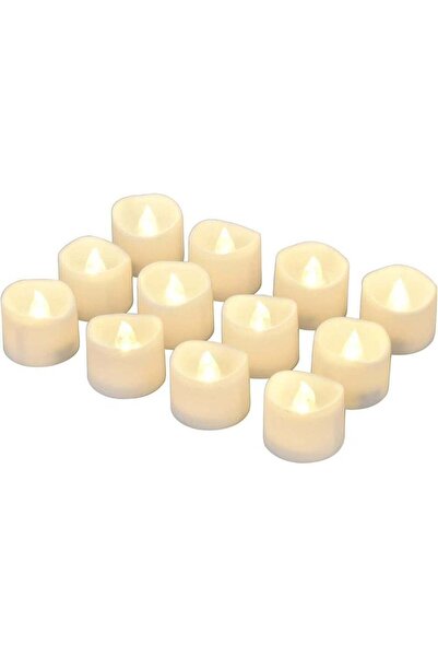 Generic Flameless LED Tea Light Candles - 12-Pack
