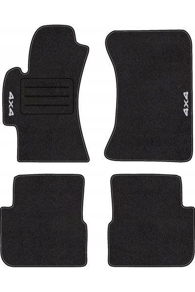 NO BRAND DYWANIKI Z HAFTEM 4X4 PENTRU SUBARU IMPREZA III GH (2007 - 2013) LUX...