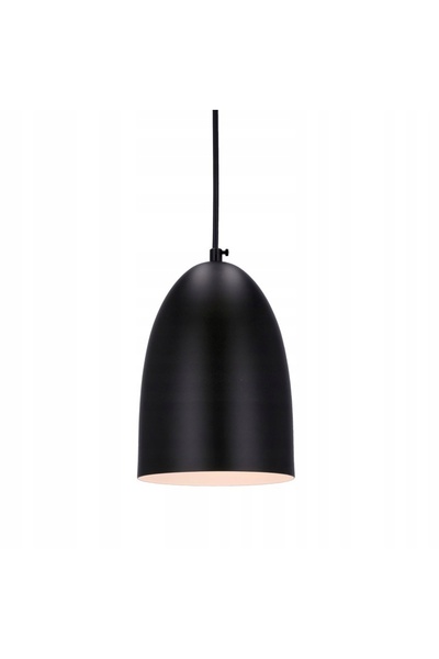 NO BRAND Lustră suspendată lungă neagră Candellux Icaro 1xE27 40W