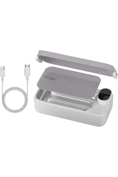 snapcart Heated Lunch Box, Rechargeable Compact Warmer - Cordless Electric Lu...