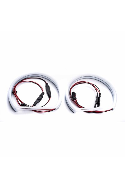 NO BRAND RINGI LED COTTON 6000K BMW E46 FĂRĂ LENTILĂ ÎNAINTE DE FACELIFT