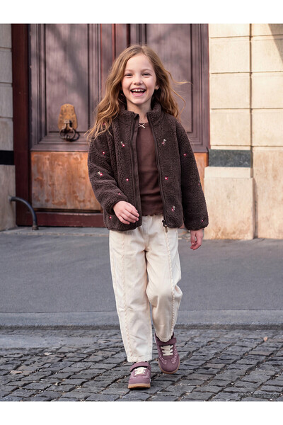 LC Waikiki Two Mt Shop Quality Lcw Kids Ecru Gabardine Straight Wideleg Wide ...