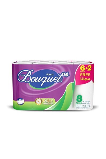 Generic Brand Sanita Bouquet Paper Kitchen Towel,28 cm 8 Rolls
