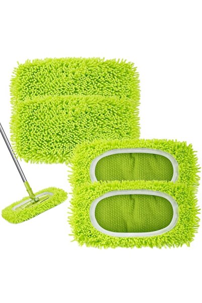 Generic Reusable Dry Sweeping Cloths Microfiber Wet Mop Pads Compatible with ...