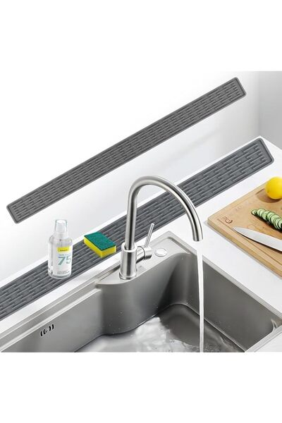 Generic YelaJoy Silicone Sink Faucet Mat, Silicone Draining Mat, Faucet Absor...