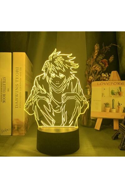 Generic Brand 3D LED Night Light, DEATH NOTE Anime Figures Light, 16 Gradient...