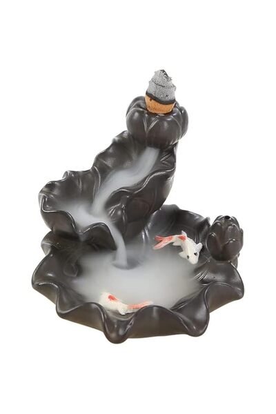 Generic Brand Aromatherapy Ornament Incense Holder Ceramics Waterfall Incense...