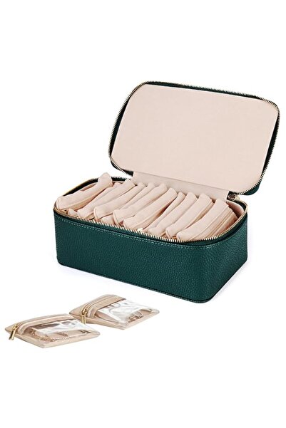 Generic Brand Beauenty Jewelry Box Organizer, Travel PU Leather Jewelry Stora...