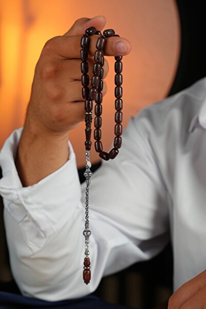 dergah tesbih Master Yusuf Cevher Silver Design Iron Turkish Prayer Beads