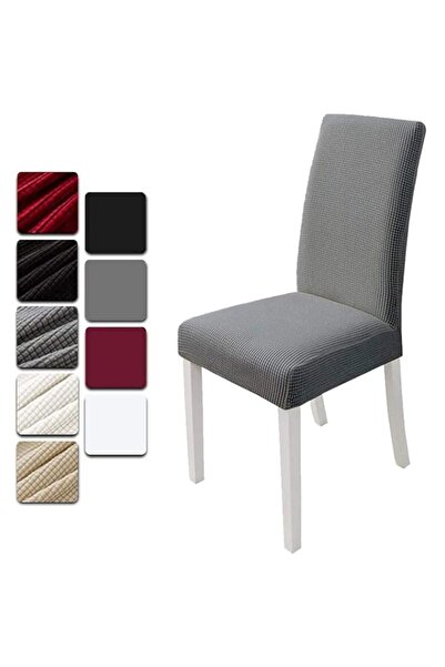 Generic ECVV 1 PCS Chair Covers, Elastic Modern Protector Chair Covers, Weddi...