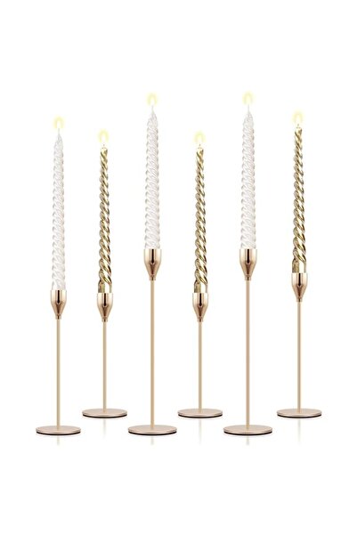 Generic Brand Candlestick Holder Gold Candle Holders for Table Centerpiece Se...