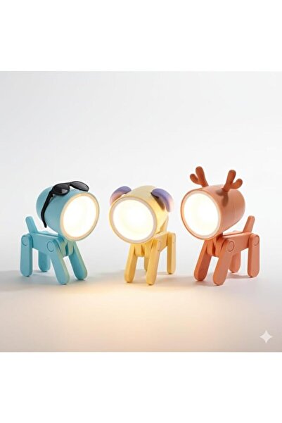 Generic Cute Deer Night Light & Phone Holder – Mini LED Lamp with Movable Lim...