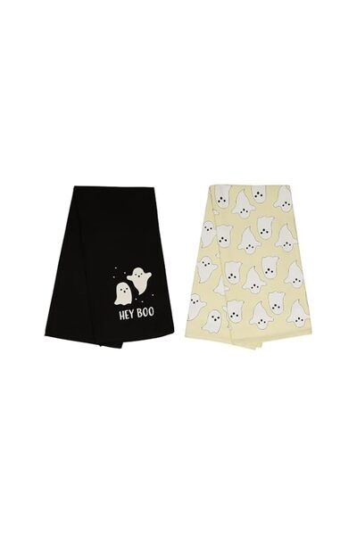 Generic Pearhead Halloween Dish Towels, Set of 2, Ghost, Ghost Dish Towels