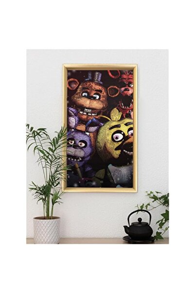 Generic Brand 'Happy Cartoon Faces' Digitally Printed Wall Poster with Photo ...