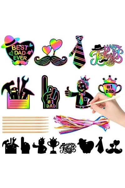 Generic 24 Pcs Father's Day Hanging Ornament Decorations- Happy Father-Day De...