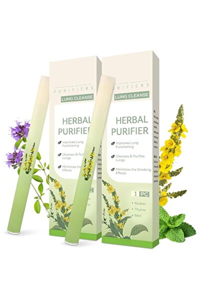 Generic Herbal Diffuser Pen with Mullein, Thyme, Mint Extracts for Lung Cleas...