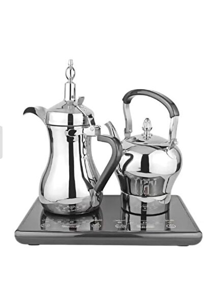 Generic Coffee Pot Set DX3410, Stainless Steel, 1L Coffee & 1.2L Tea | Dual P...