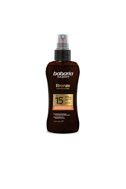 Babaria SUN LOVERS BRONZE spray ulei solar protector SPF15 100 ml