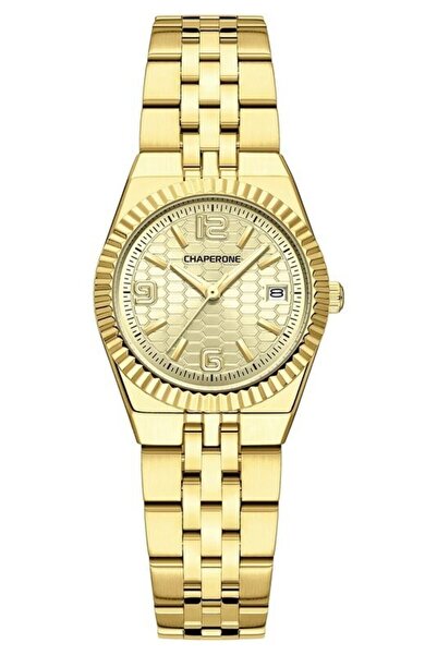 Chaperone Ch222L Women's Wristwatch with Steel Strap