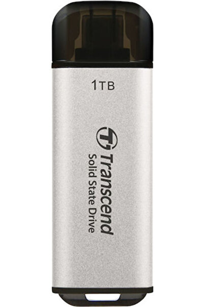 Transcend Esd300s 1TB USB 3.2 SSD Στικάκι με σύνδεση USB-C Γκρι