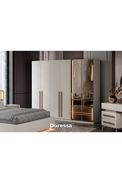 Doressa Living Sante Reflekte Camlı Gardırop