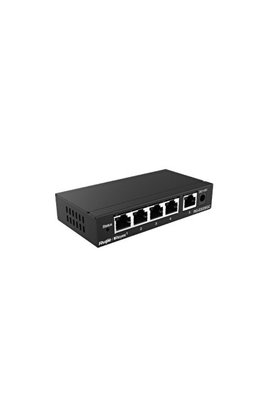 RUIJIE REYEE RG-ES205GC 5 PORT 10/100/1000 CLOUD YONETILEBİLİR DESKTOP SWITCH METAL KASA