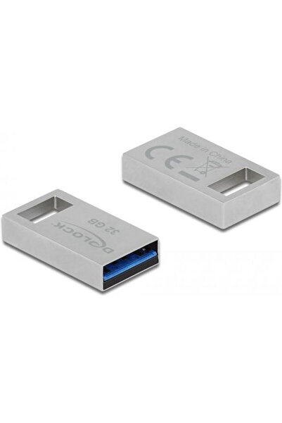 DELOCK 54070 32GB USB 3.2 Στικάκι Ασημί