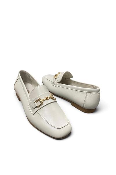 Desimod Genuine Leather Inside and Outside Orthopedic Sole Ballerina Women's ...