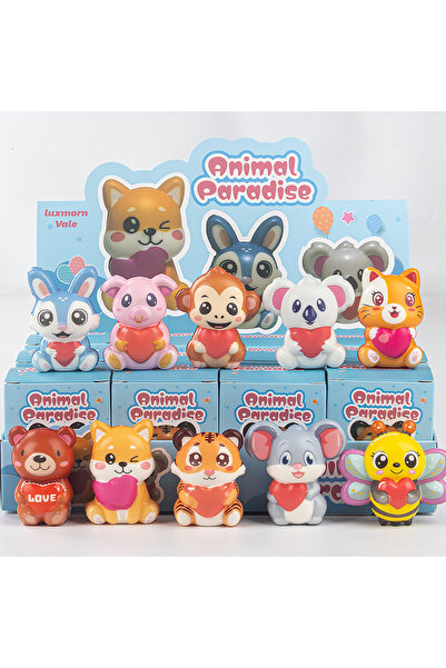 Choice1 12pcs set B10 12pcs Set Slow Rebound Food Mystery Blind Box Cute Anim...