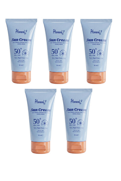 hommlife Homm Life Sunscreen Spf 50+ 50 ml -5 Pieces