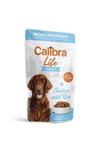 CALİBRA Dog Life Pouch Adult Pui 150 g