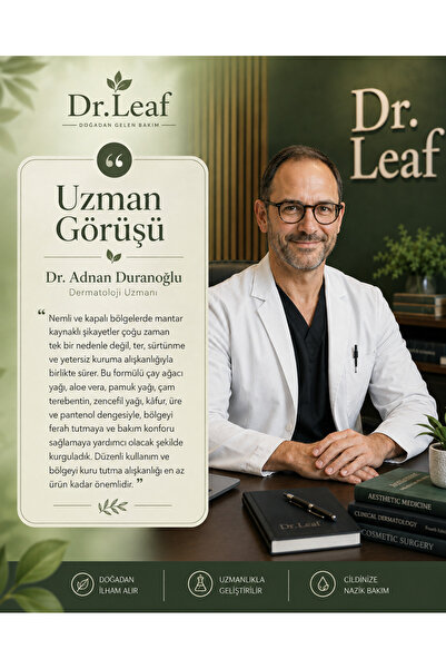 Dr.Leaf Mantar Kremi - Kasık, ayak ve tırnak bakım kremi