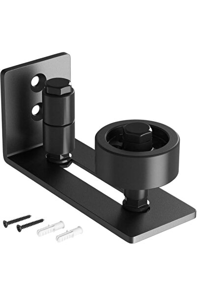 Generic THE WHITE SHOP Sliding Barn Door Floor Guide for Bottom Adjustable Ro...