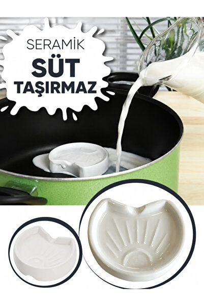 Genel Markalar Porselen Süt Taşı -Pratik Süt Taşırmaz Milk Saver