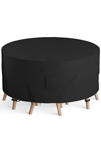 OEM Husă rotundă pentru mobilier de grădină, 274x80cm, impermeabilă Oxford 42...