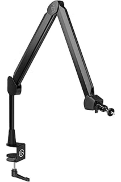 Elgato Wave Mikrofon Taşıyıcı Kol, Karşı Ağırlık Dengesi, Her Yöne 360 Derece Ayarlama, Kablo Gizleme Kanalları (10AAM990...