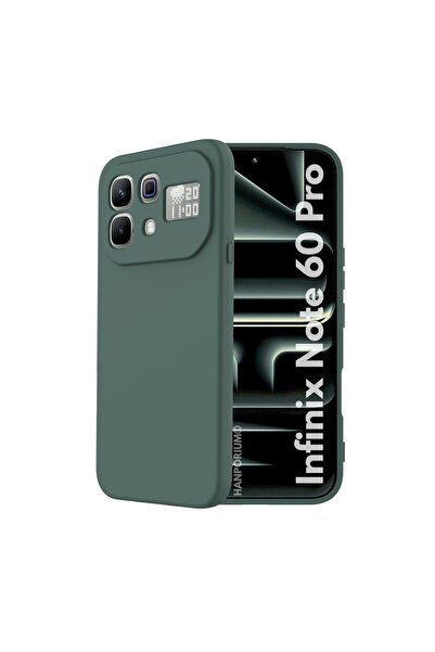 HANPORIUM Infinix Note 60 Pro Uyumlu Silikon Kılıf Pastel Renk Tonu Kamera Ko...
