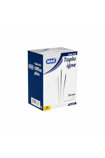 NO NAME 335 28 mm 250 Gr Nickel Coated Bulk Needle