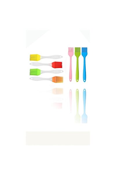 Generic 7-Pack Silicone Basting Brush Set, Heat-Resistant & Nonstick, for Spr...