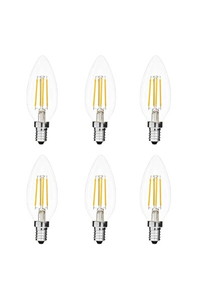 Generic E14 LED Light Bulb 4W, 40W Equivalent E14 C35 Bulb Vintage, LED Candl...