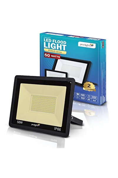 Generic 50W LED Flood Light, Warm- 3000K, IP65, 25000Hr Life, 2years , suitab...