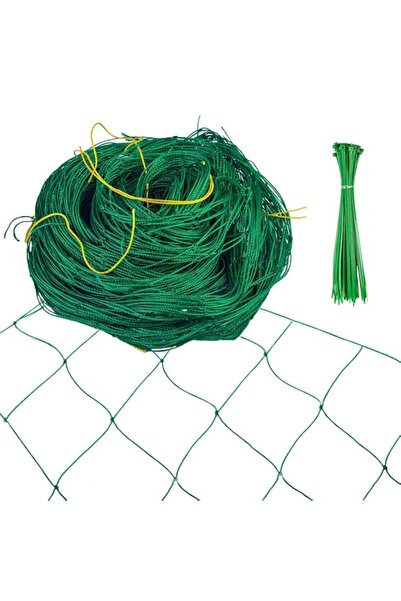 Generic 5 x 1.8m Garden Trellis Netting Nylon Trellis Mesh Net Plant Support ...