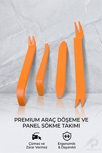 Autobase Oto Trim Torpido Sökme Aparatı 4 Parça
