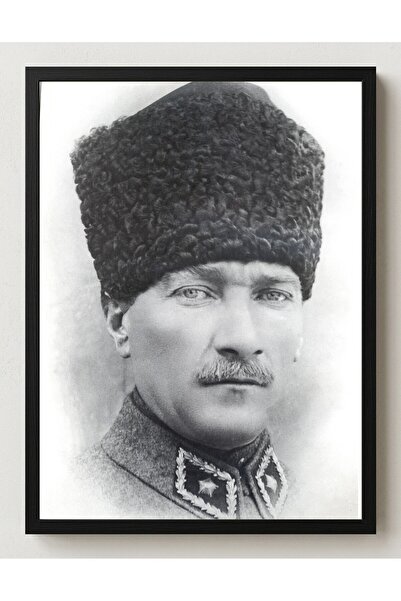 CraftedByPi Atatürk Atatürk Portresi Çerçevesiz Poster 21x30 cm A4 Atatürk Po...