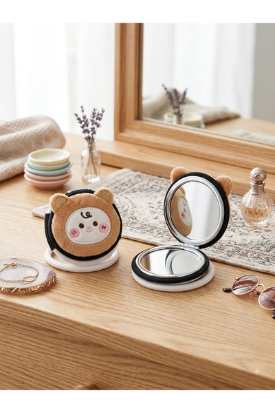 Kapaklı peluşlu Çocuk ayna
