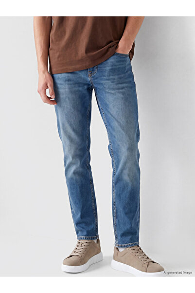 LC Waikiki Rmz Gi̇yi̇m Farkiyla 750 Slim Fit Men's Jean Pants