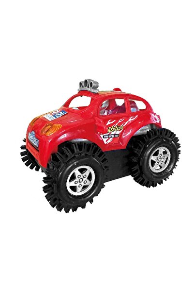 OEM Mașinuță Buggy Roșie - 11cm, 360 °   Funcție Spin & Go pentru băieți (Nec...