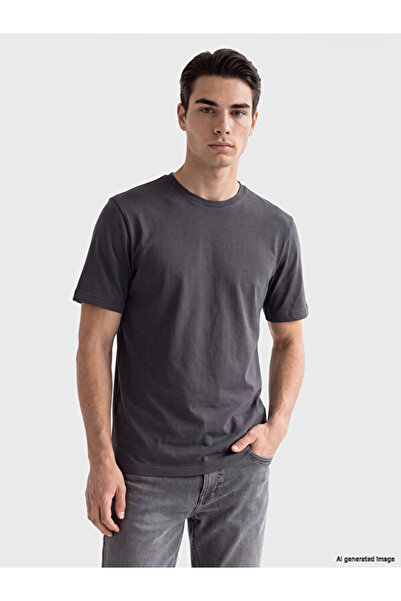 LC Waikiki I Standart Fit 100% Cotton Men's T-Shirt from Freezen Store